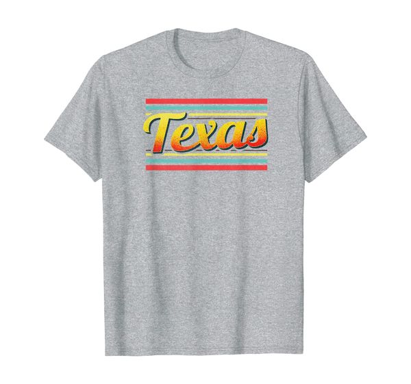 

texas vintage souvenir gift 70s 80s style t-shirt, White;black