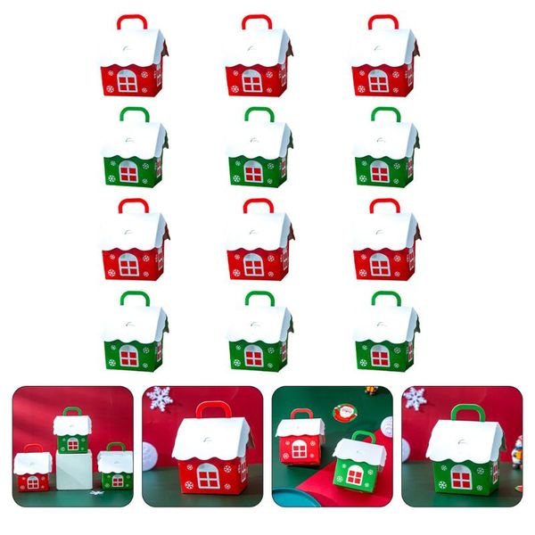 

gift wrap 12pcs christmas box packing creative apples cases