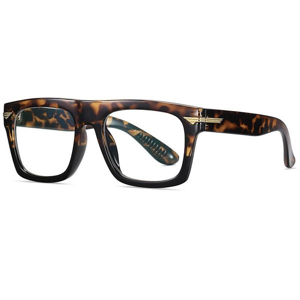 

fashion sunglasses frames tr90 vintage square style anti blue plain glasses brand design eyewear frame eyeglasses oculos de grau tr3394, Black