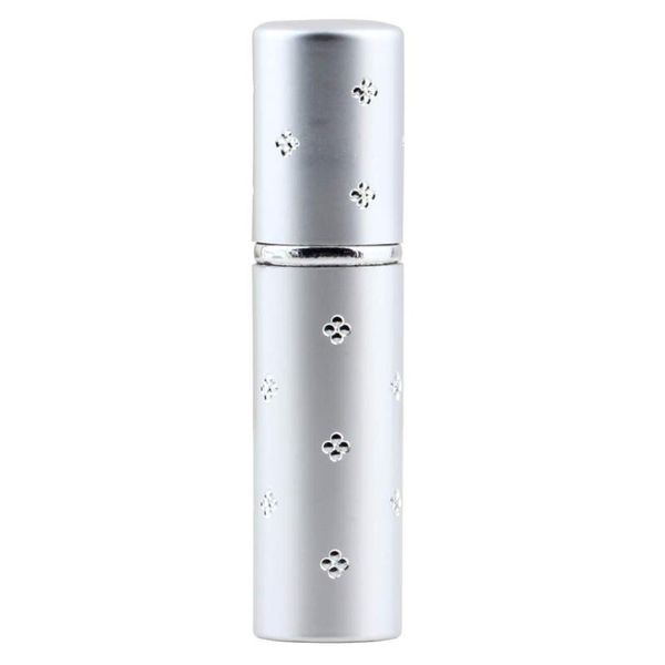 

storage bottles & jars portable mini perfume bottle travel spray atomizer empty parfum height 82mm red purple silver black
