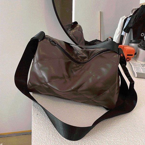 

evening bags luxury designer women bag vintage soft leather shoulder for girls diamond lattice handbags casual travel crossbody sac