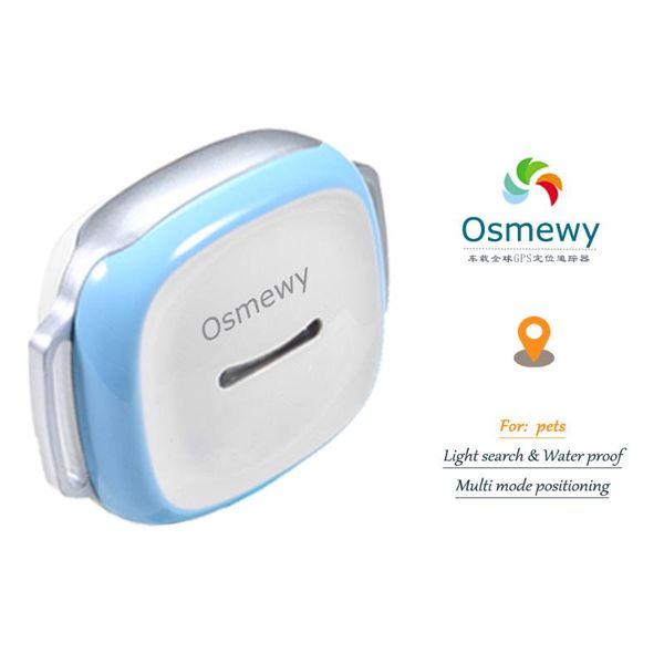 

car gps & accessories osmewy tracker gt011pet locator nighttime flash find petwaterproof design real-time lighting fast pet location ap