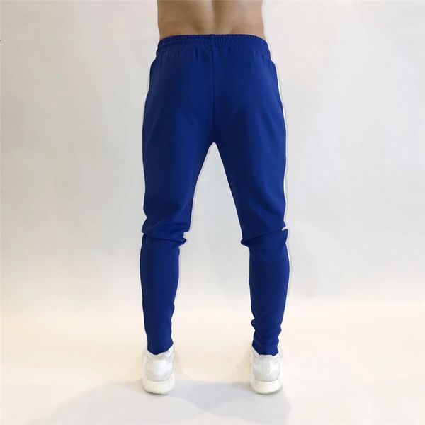 

2021 new jogging sport sweatpants running gym men joggers cotton trackpants slim fit pants bodybuilding trouser aqse, Black