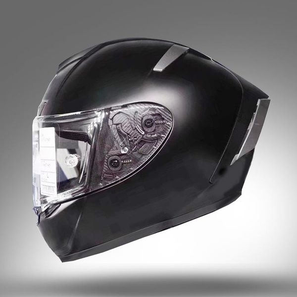 

motorcycle helmets full face helmet x 14 matte black anti fog visor riding motocross racing motobike