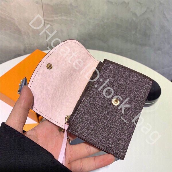 

2021 ss famous designer ladies fashion handbags multifunctional two-color selection card pack women wallet clutch bags