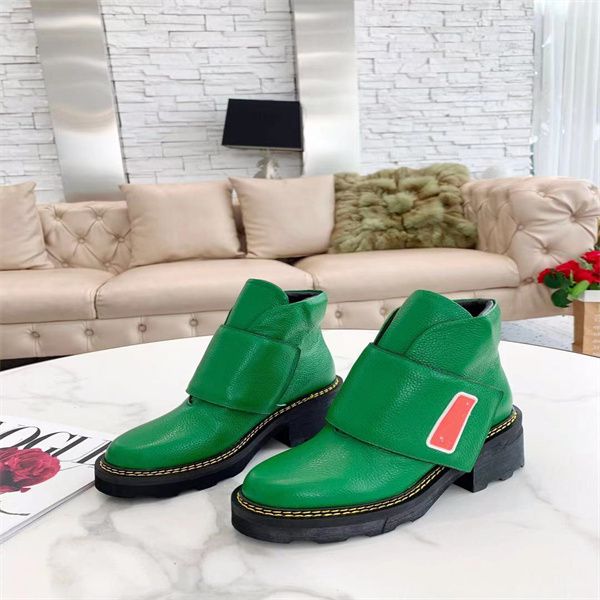 

boots fashion luxury designer leather star women's shoes autumn and winter ankle exquisite cowboy shoe b006, Black