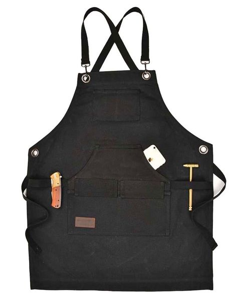 

aprons tactical apron oil wax waxed canvas repairman car beauty shop tool bag