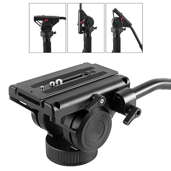 

tripod heads head video fluid vh-125 panoramic hydraulic for dslr camera monopod