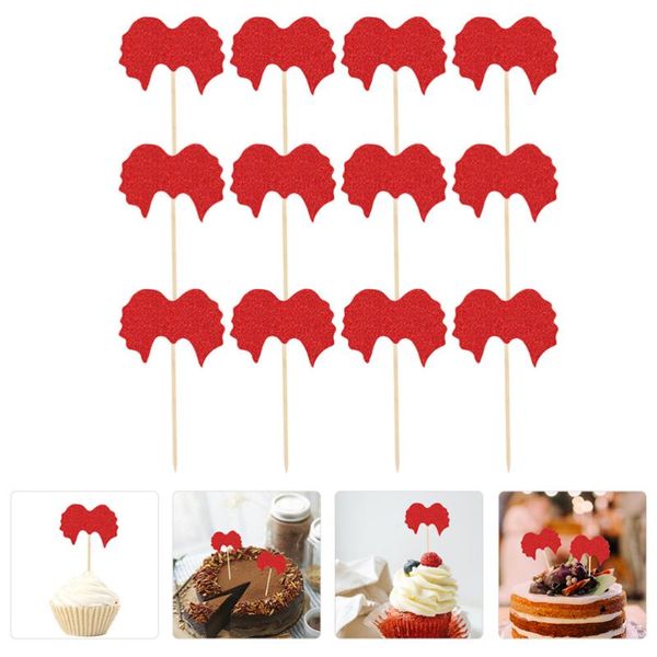 

other festive & party supplies 12pcs cake er paper insert tag