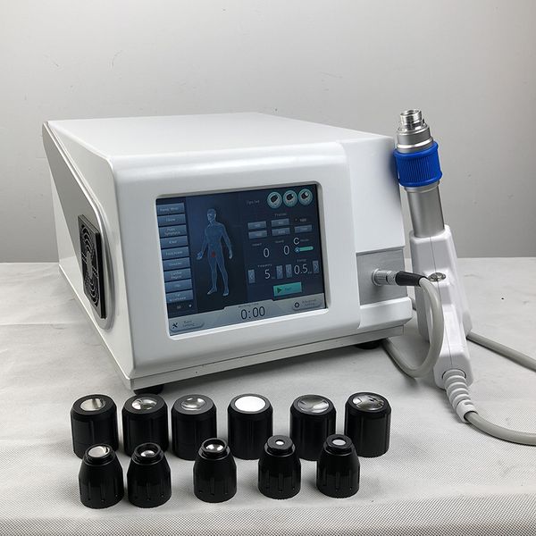 

home use and salon extracoporeal shockwave treatment for body pain medical beauty machine, Black;white