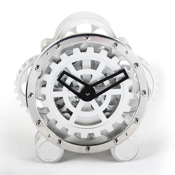 

desk & table clocks modern clock living room deskcreative personality simple mute