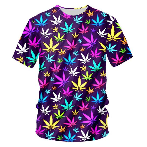 

men's t-shirts clover green leaf clothing 3d are unisex, White;black