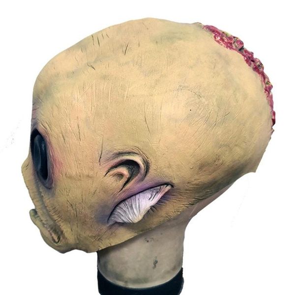 

party masks 1pcs alien latex mask breathable full face head xmas masquerade scary fancy dress cosplay costume
