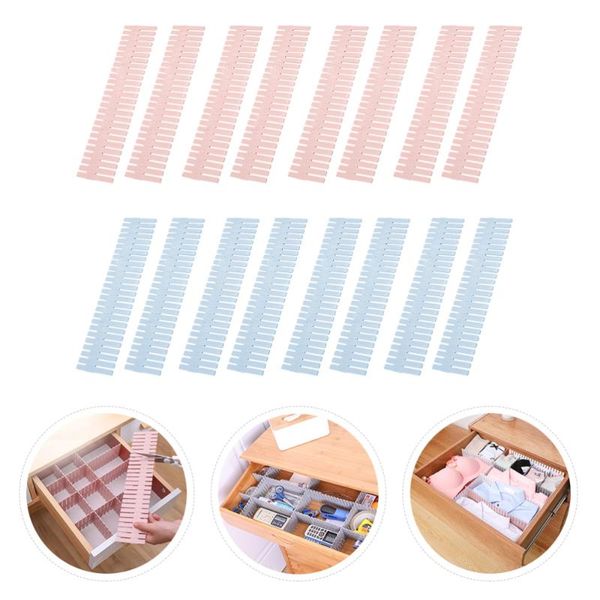 

dishes & plates 16pcs drawer dividers organizers partition for home