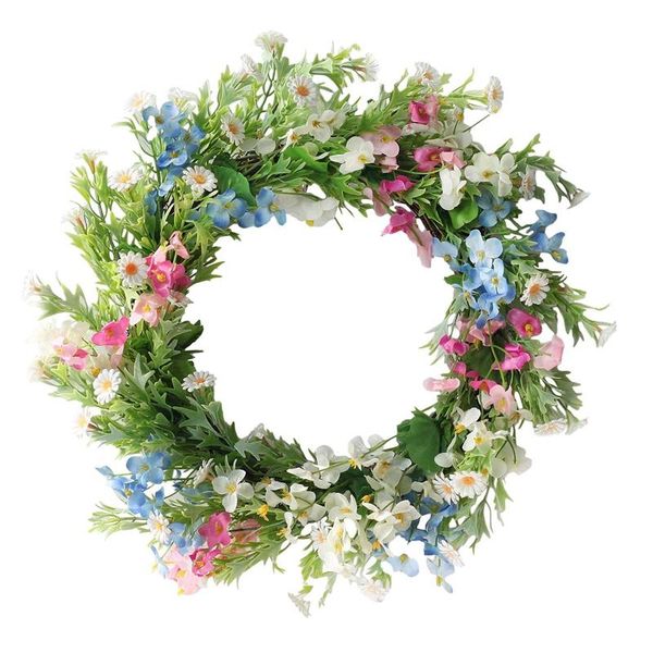 

artificial forsythia wreath primrose wreath for home office garden party wedding arch front door wall window decor
