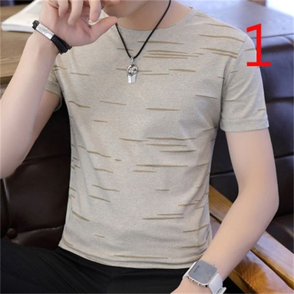

summer 2021 new loose hip hop trend round neck t-shirt short sleeve tide brand casual oyqs, White;black