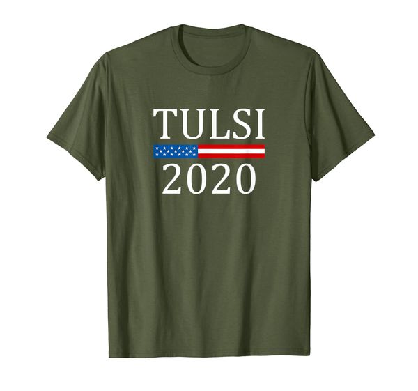 

Tulsi 2020 - For President - Tulsi Gabbard T-Shirt - G5726, Mainly pictures