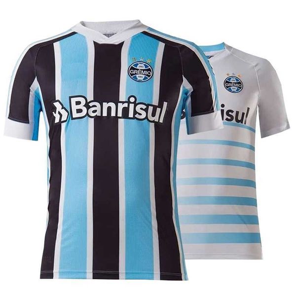 

2021-22 new grmio camisas 2 customize gremio (rs) soccer jersey pepe alisson matheus henrique, Gray