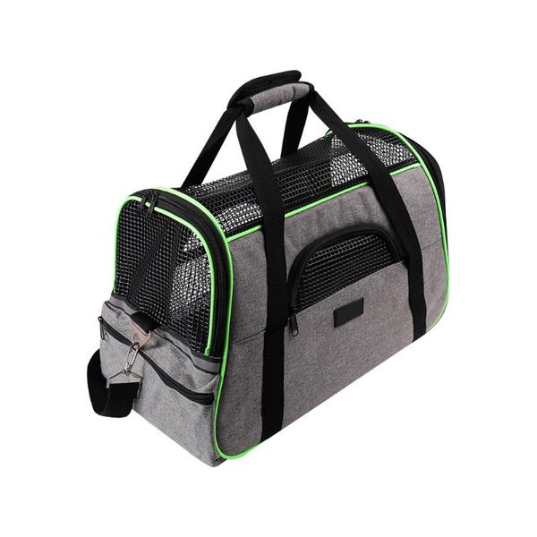 

zipper sleeping handbag dogs portable canvas pet bag waterproof outdoor carrier travel breathable accessories mesh foldable