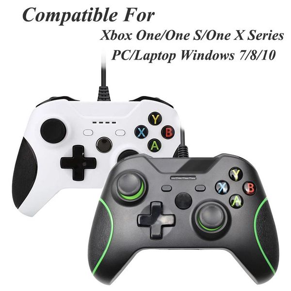 

game controllers & joysticks usb wired gamepad for xbox one/one s/one x series pc/lapwindows 7/8/10 console accessories universal interf