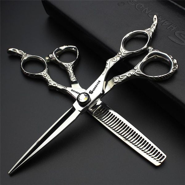 

hair scissors 6" salon barber cutting & thinning japanese set