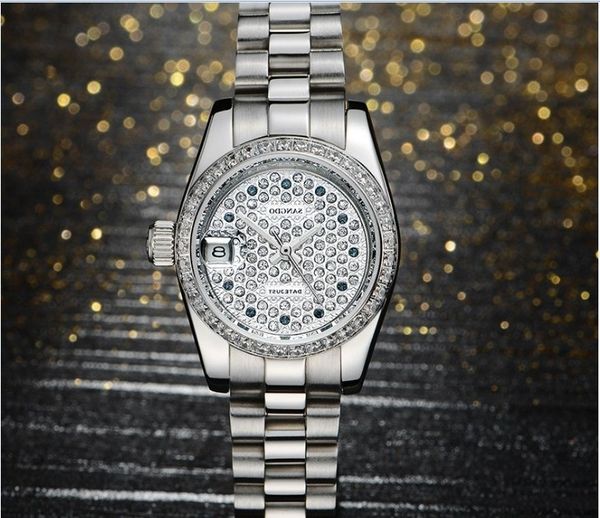 28mm sangdo automatic self-wind movement luxury women's plating mechanical watches s320-s8, Slivery;brown