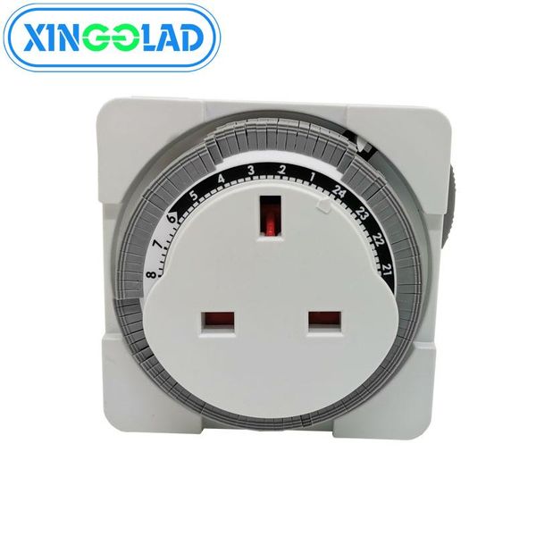 

smart power plugs mechanical timer socket 15 minutes 24 hours electronic indicator light switch adjustable certification ce rohs gs uk plug