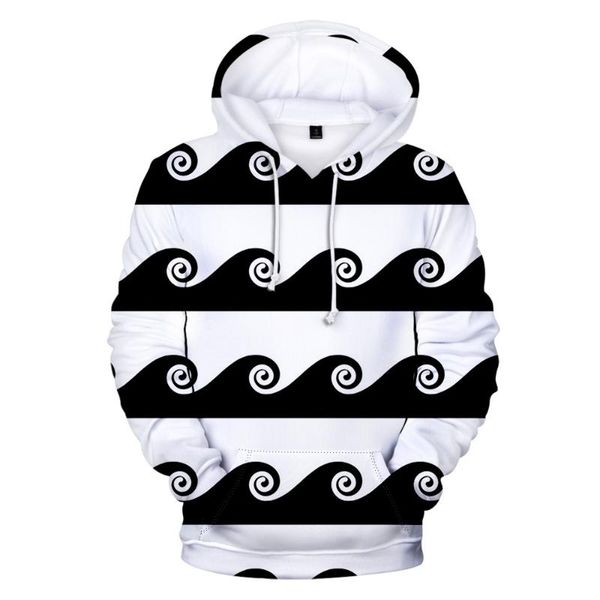 

three-dimensional art 3d printing hoodie comfortable sweatshirt harajuku fall fashion pullover men's hoodies & sweatshirts, Black