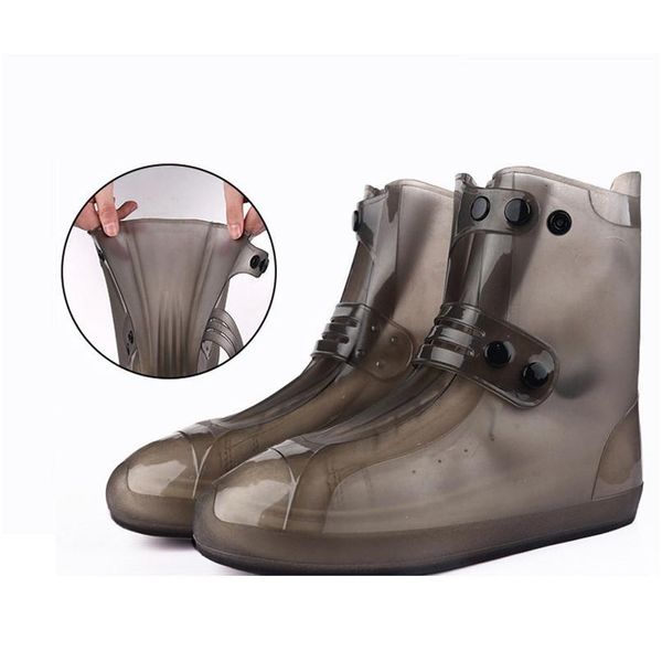 

high shoe cover sile waterproof shoes covers reusable rain shoes covers waterproof overshoes anti-skid wea jllfnc