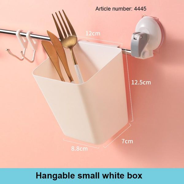 

storage baskets 1pc back hanging plastic basket small bucket portable box kitchen