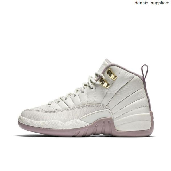 

2021 men's basketball shoes jumpman 12 12s heiress plum fog black nylon sports shoe
