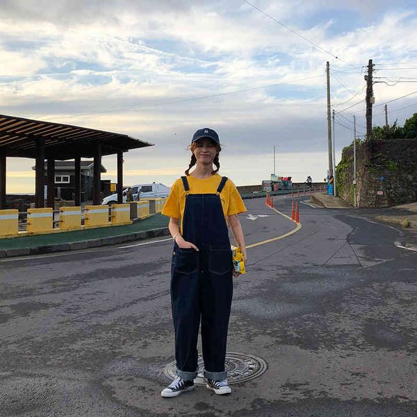 

women's jumpsuits & rompers jeans, overalls, vintage style, long pants, basic, women's overalls (x825) tjk1, Black;white