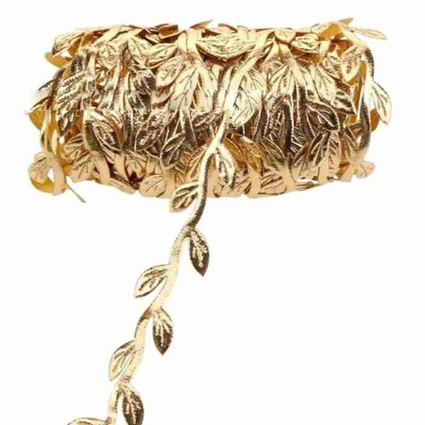 

artificial ivy simulation golden silver rattan 10 meter silk nature artificial leaves christmas wedding vine decor diy headwear
