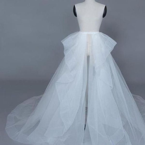 

white detachable tulle over bridal womens skirt overlay wedding long maxi, Black