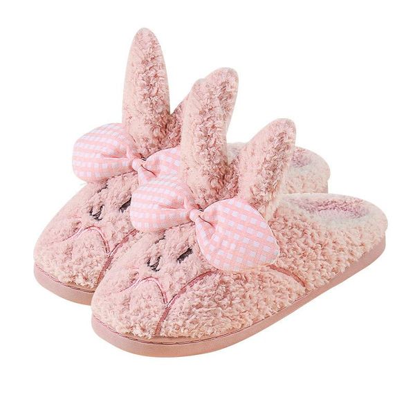 

slippers 2021 eva winter girls' dormitory cotton shoes soft and lovely home indoor warm, Black