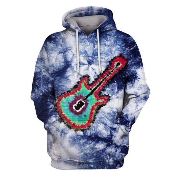 

men's hoodies & sweatshirts plstar cosmos 3dprinted est tie diy music guitar art harajuku streetwear funny unique casual hoodies/swea, Black