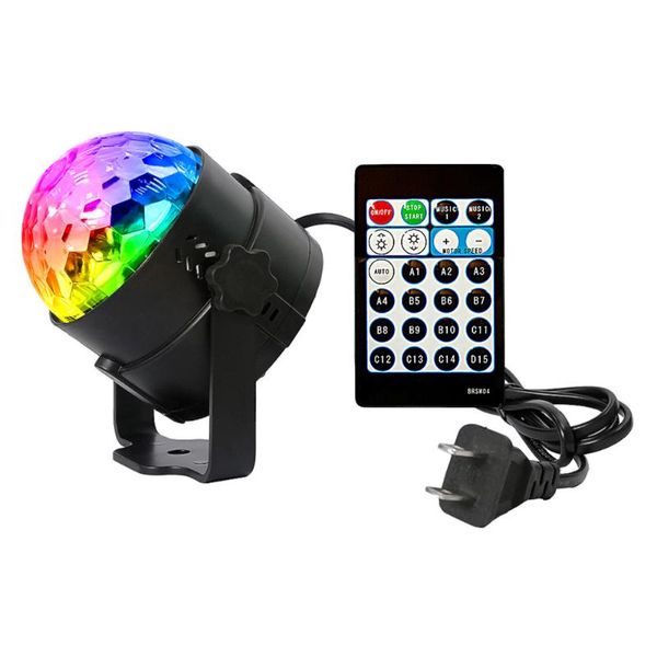

effects 15 colors mini led stage light remote control rgb projector dj club disco ktv party bar ac100-240v eu or us plug