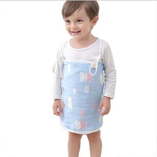 

bibs & burp cloths upgraded strap gauze bellyband cartoon autumn and winter children infant umbilical cord care