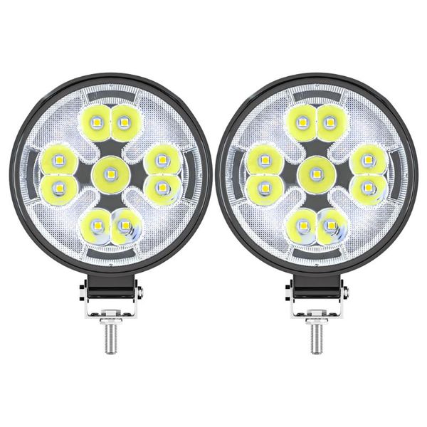 

working light 1pcs 12v/24v led car work for suv atv off-road driving 48w super bright daylight motorcycle truck white yellow