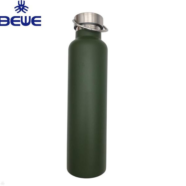 

water bottle green color brand wholesale 750ml steel