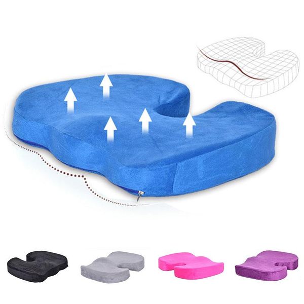 

cushion/decorative pillow u-shaped car buttocks cushion memory foam slow rebound office comfortable tail bone protectionpad