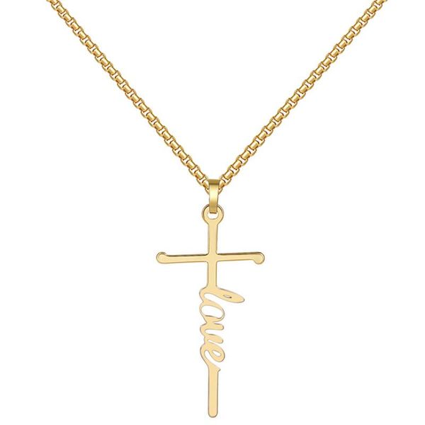 

pendant necklaces cosyoo female elegant short necklace love letter clavicle charm choker for valentine day accessories, Silver