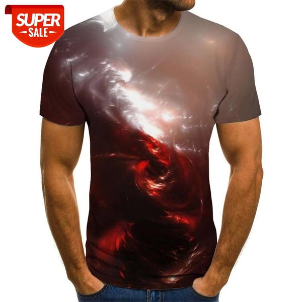 

2020 new starry sky 3d printed t shirt men summer casual man's t-shirt tees funny tshirt streetwear male size xxs-6xl #8z4j, White;black