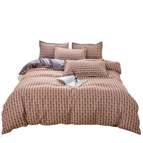 

bedding sets 1 set grid duvet cover single double king size for adults