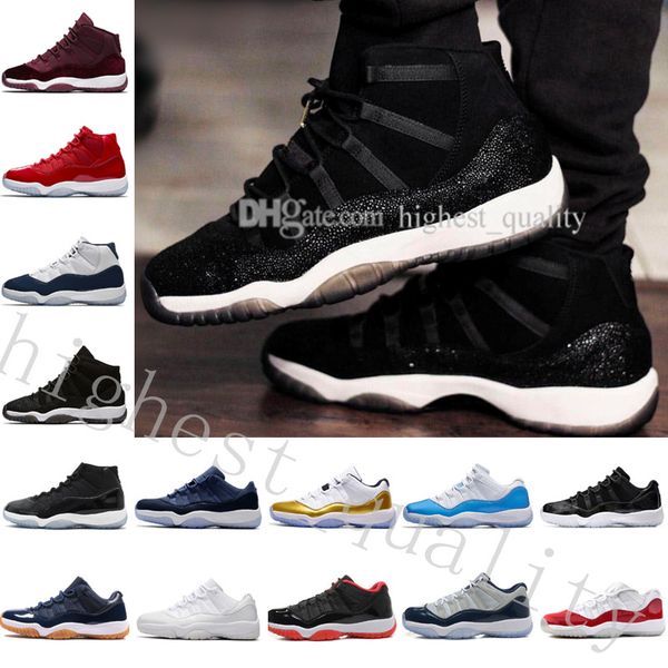 

2021 trapeze basketball shoes 11s college blue black and white kang buckle men's women's outdoor sports 36-47