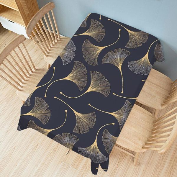 

plant printed tablecloth rectangular party dining table cover mat clothes waterproof anti-scalding anti-oil home decor 0020