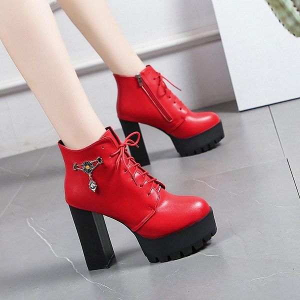 

dress shoes 2021 women's high heels bride party heel round head shallow mouth thick fashion women size 34-39, Black