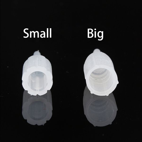 

100pcs 1rl/3rl/5rl/5f/7f individual packed eyebrow tattoo tips permanent makeup needle tip tattoo nozzle needle caps