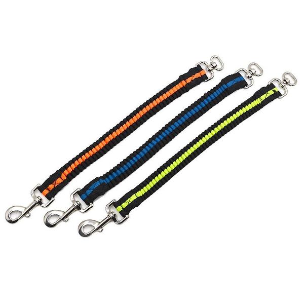 

dog collars & leashes elastic stretch leash pet lead extend rope anti-strain traction extension belt for medium large big dogs 2.5cm width
