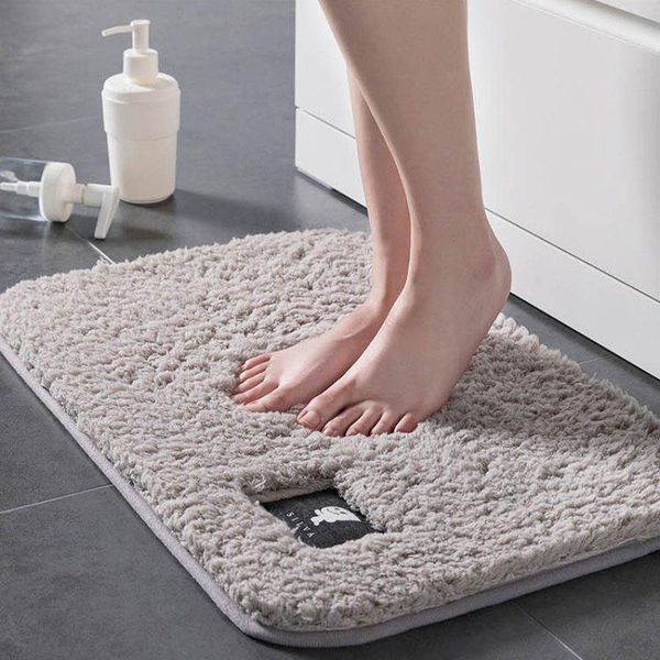 

soft absorbent rugs non slip fluffy thick microfiber cozy bath mat for tub shower bathroom floors accessories